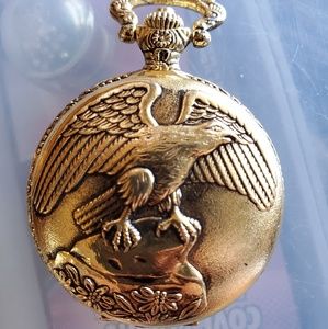 MILAN GOLDEN EAGLE MEN'S POCKET WATCH ONLY...